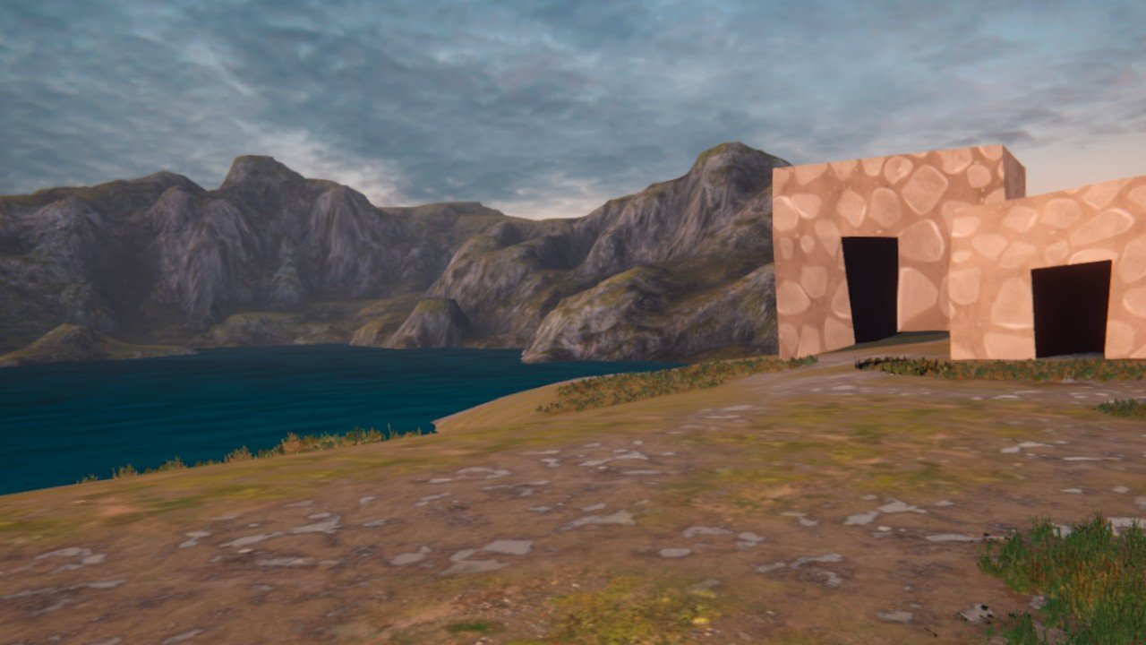 The 'Ain Ghazal VR experience on Meta Quest 3