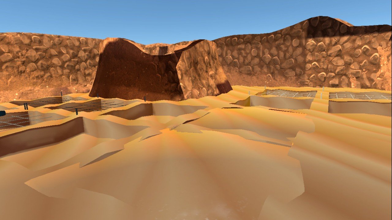 The 'Ain Ghazal excavation site in VR